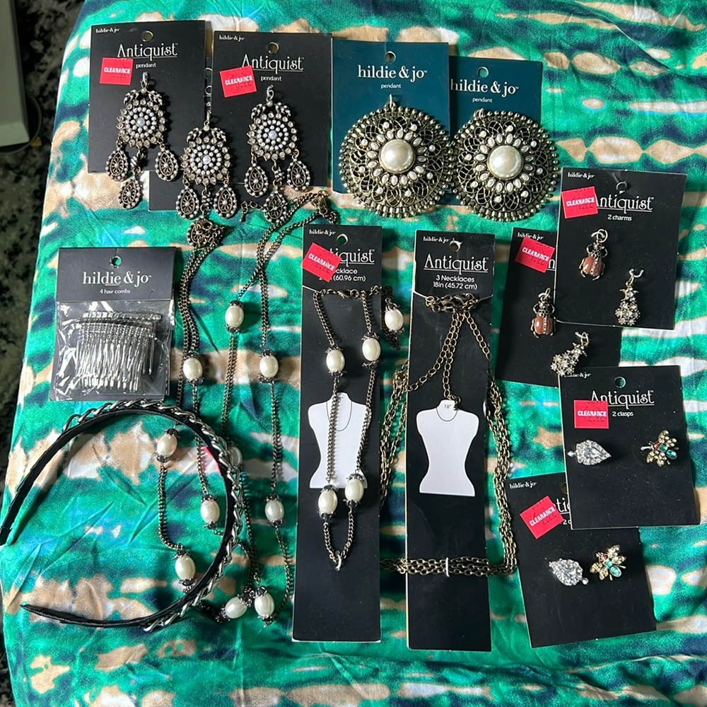 Lot of Hildie & Joe Jewelry Making Design Supplies